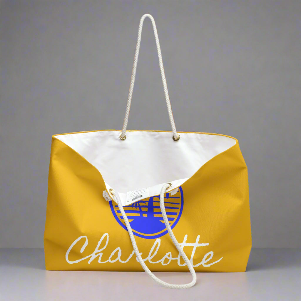 Tropical Weekender Bag, Personalized Travel Tote, Stylish Beach Bag, Customizable Gym Bag, Gifts for Her, Vacation Essential