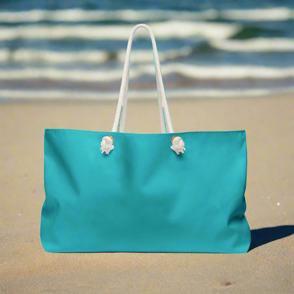 Tropical Weekender Bag, Personalized Travel Tote, Stylish Beach Bag, Customizable Gym Bag, Gifts for Her, Vacation Essential