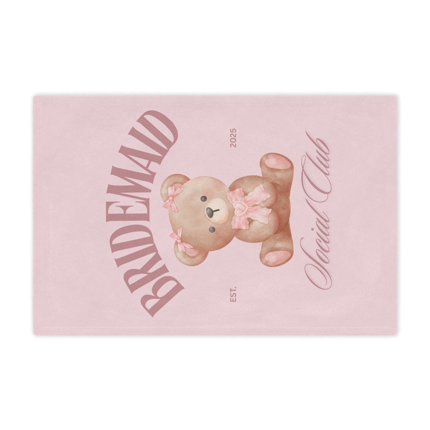 Blanket, Personalized Bear City Name, Custom Fleece Throw, Cozy Bedding, Baby Shower Gift, Nursery Decor