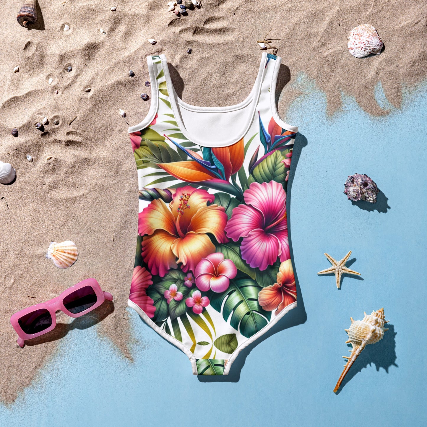 All - Over Print Kids Swimsuit - Vicky Garden