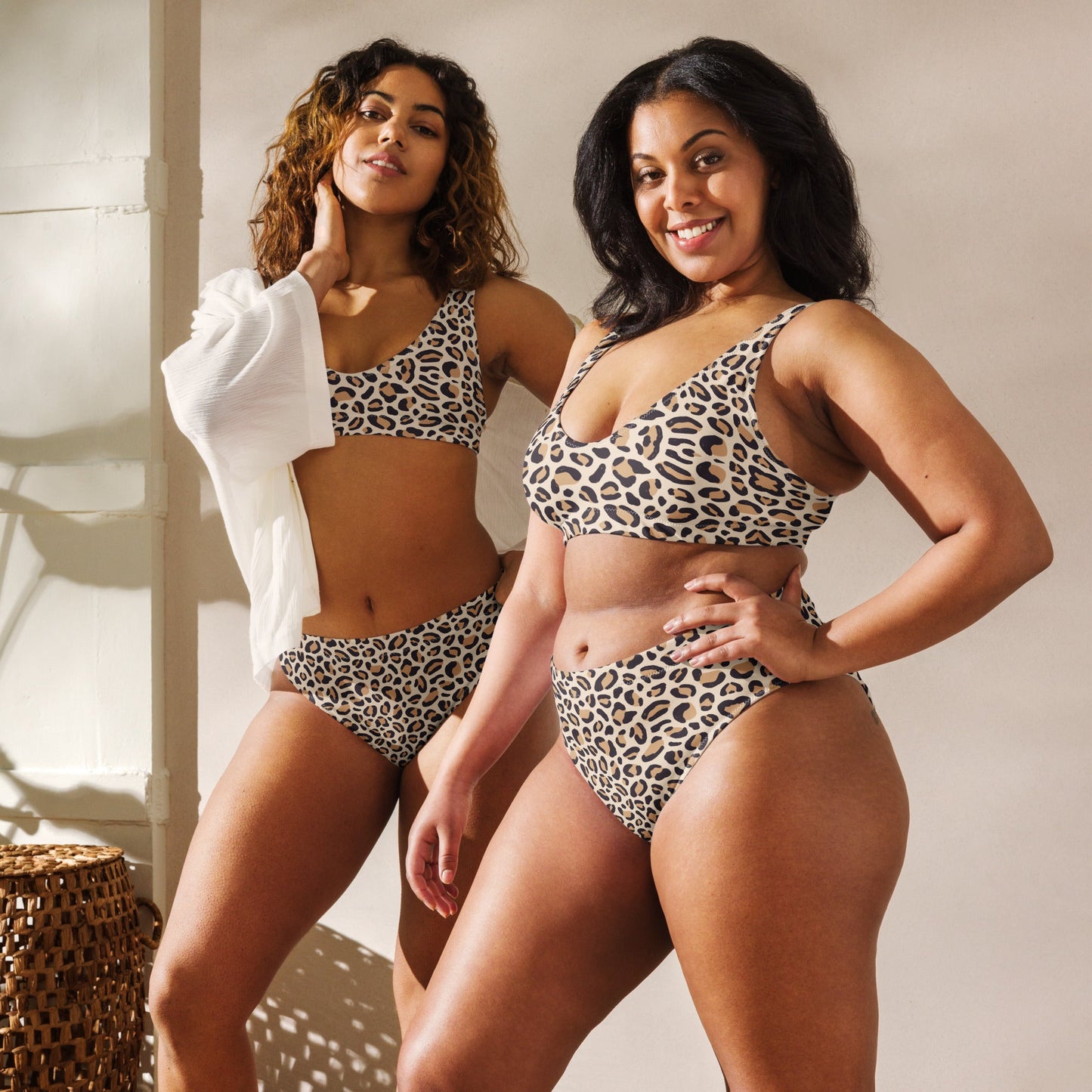 Recycled high - waisted bikini - Vicky Garden