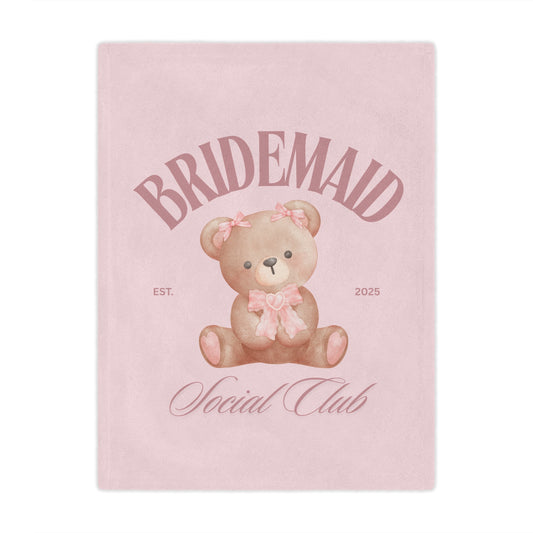 Blanket, Personalized Bear City Name, Custom Fleece Throw, Cozy Bedding, Baby Shower Gift, Nursery Decor