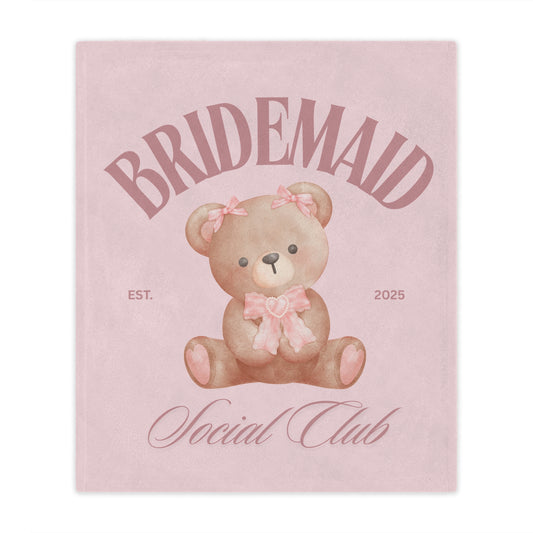 Blanket, Personalized Bear City Name, Custom Fleece Throw, Cozy Bedding, Baby Shower Gift, Nursery Decor
