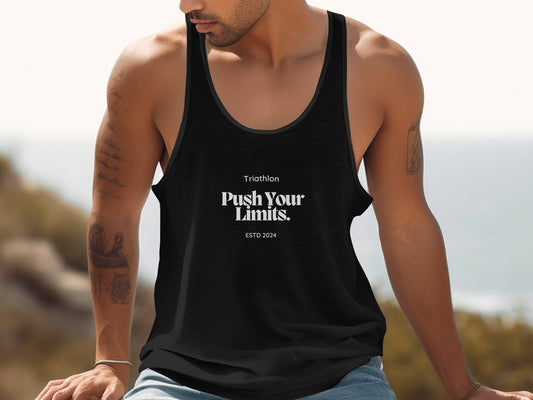 Triathlon Push Your Limits ESTD 2024 Tank Top product