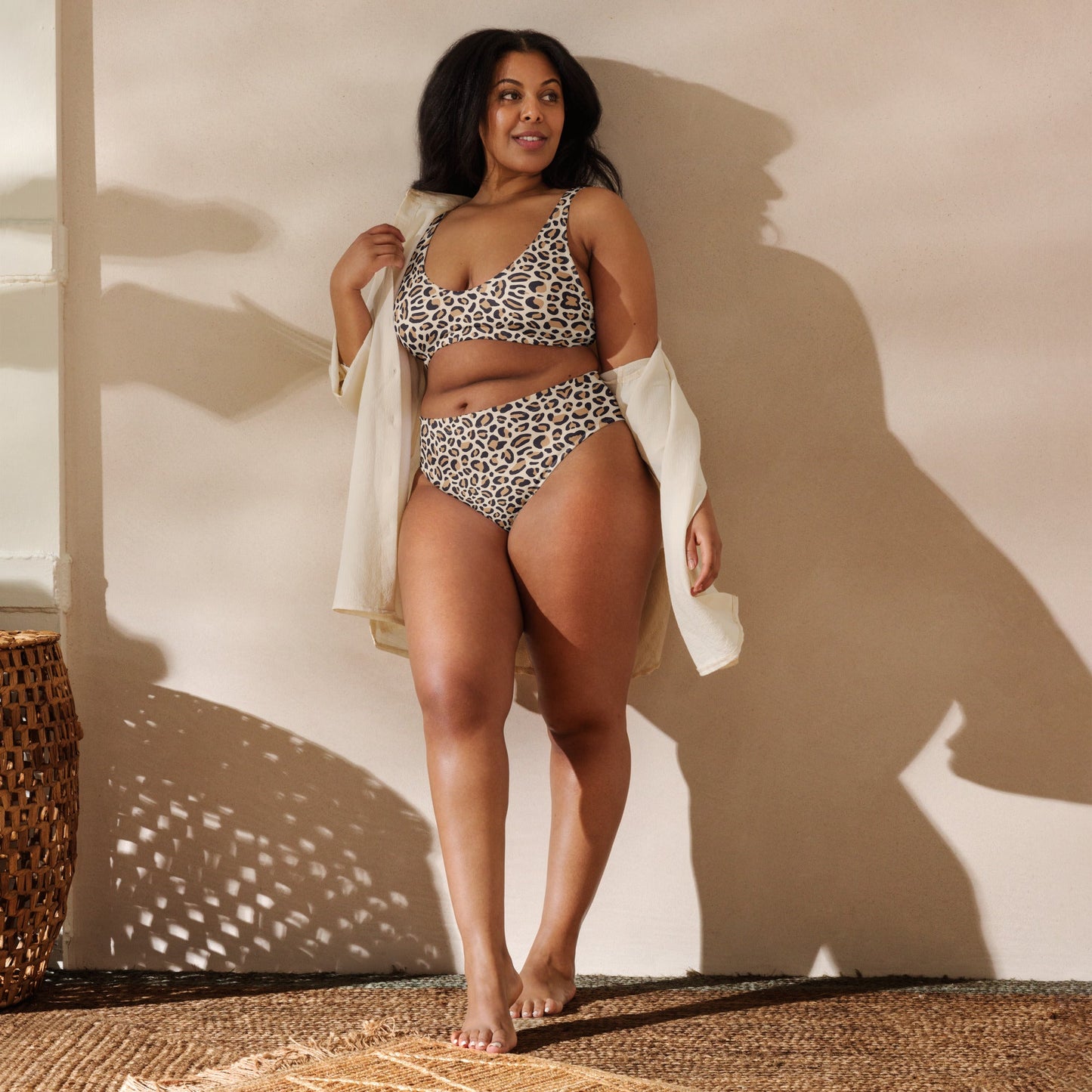 Recycled high - waisted bikini - Vicky Garden
